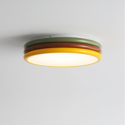 Dunoir Unique Art Color Stack Ceiling Lamp