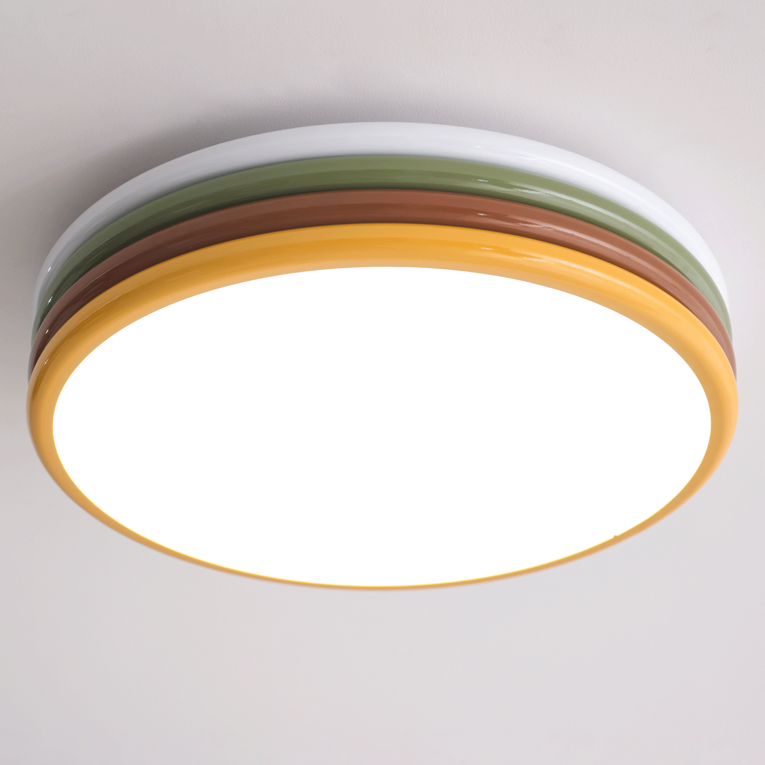 Dunoir Unique Art Color Stack Ceiling Lamp