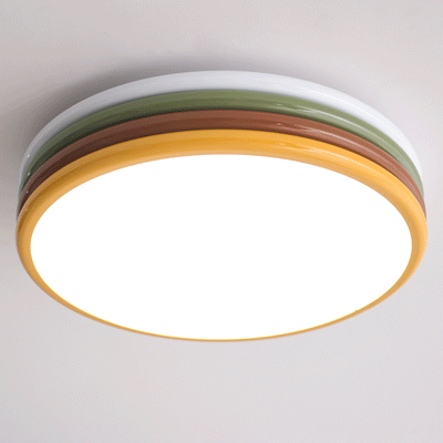 Dunoir Unique Art Color Stack Ceiling Lamp