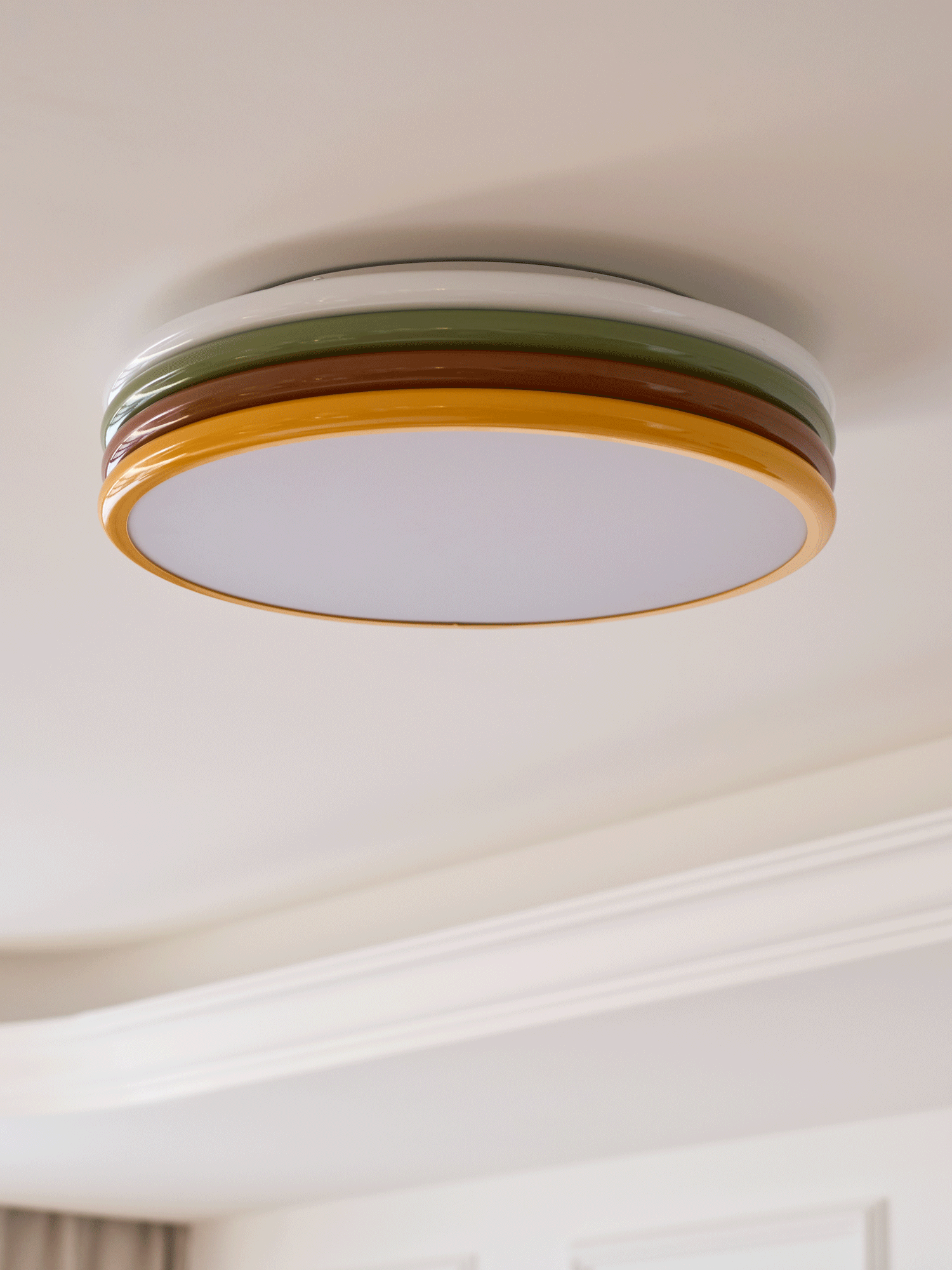 Dunoir Unique Art Color Stack Ceiling Lamp
