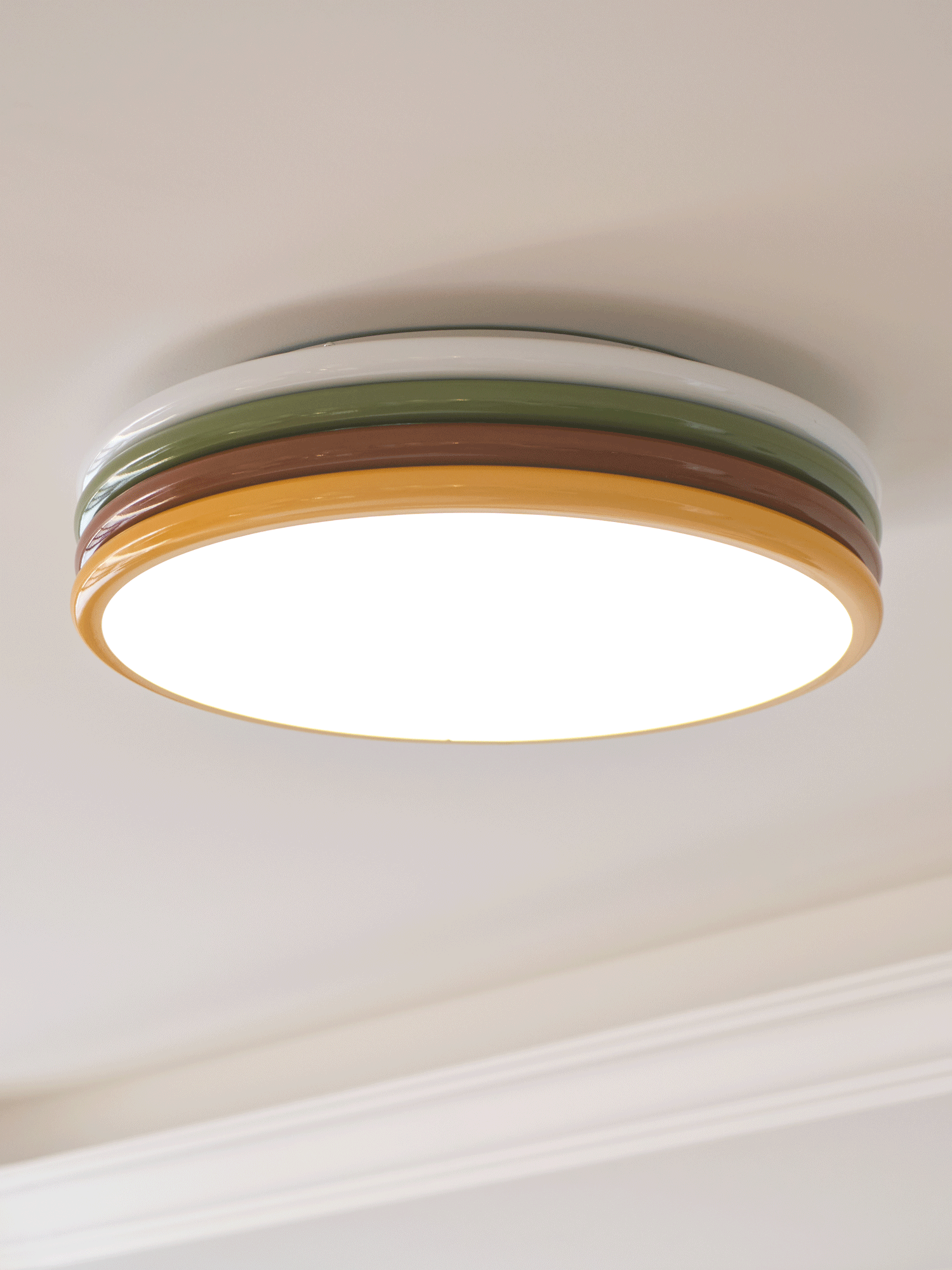 Dunoir Unique Art Color Stack Ceiling Lamp