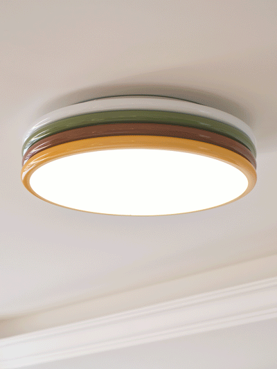 Dunoir Unique Art Color Stack Ceiling Lamp