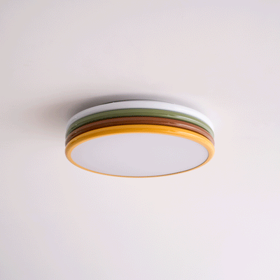Dunoir Unique Art Color Stack Ceiling Lamp