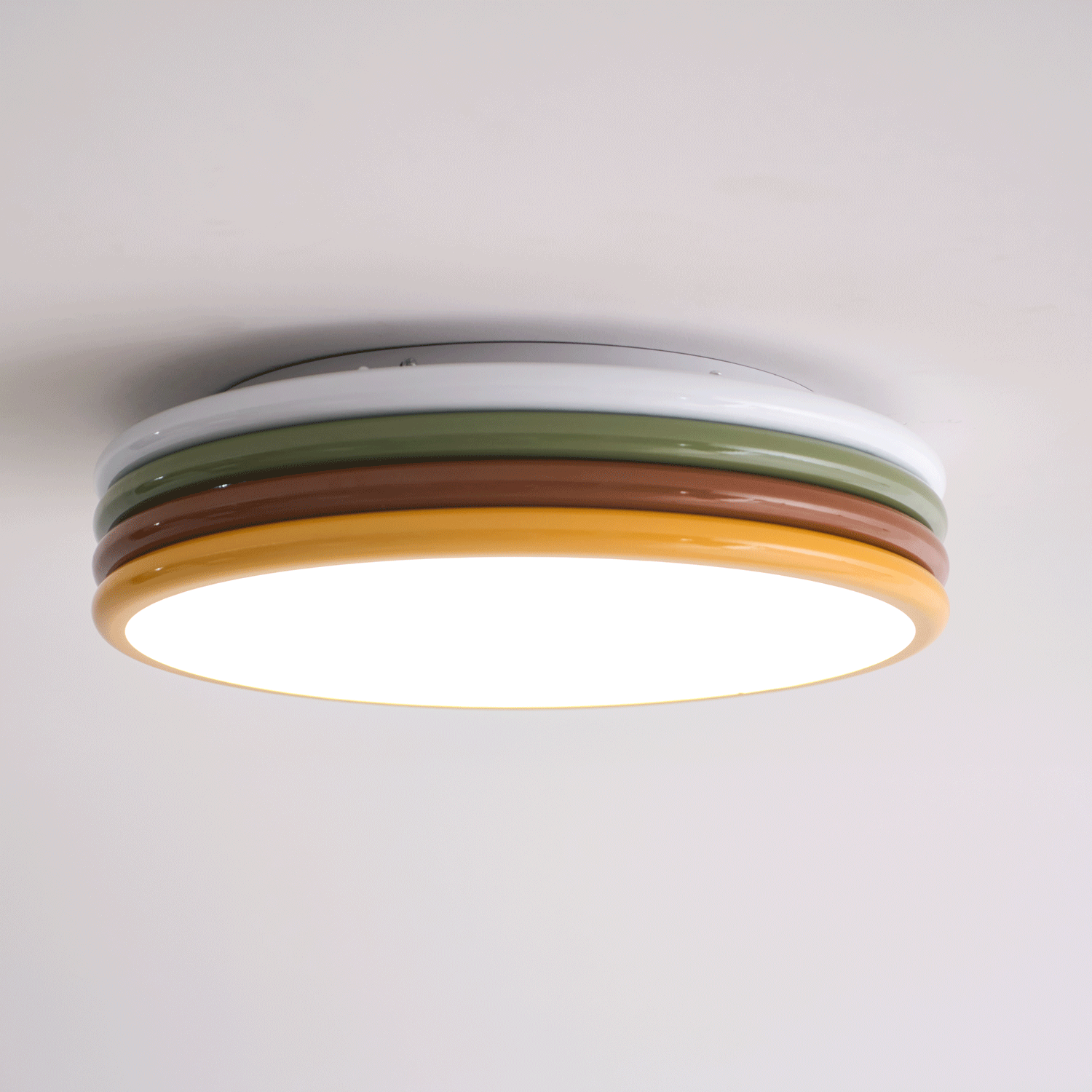 Dunoir Unique Art Color Stack Ceiling Lamp
