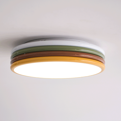Dunoir Unique Art Color Stack Ceiling Lamp