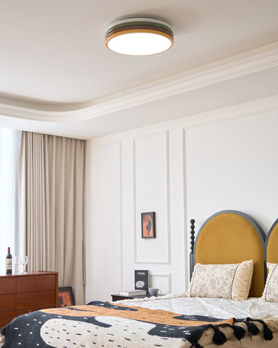 Dunoir Unique Art Color Stack Ceiling Lamp
