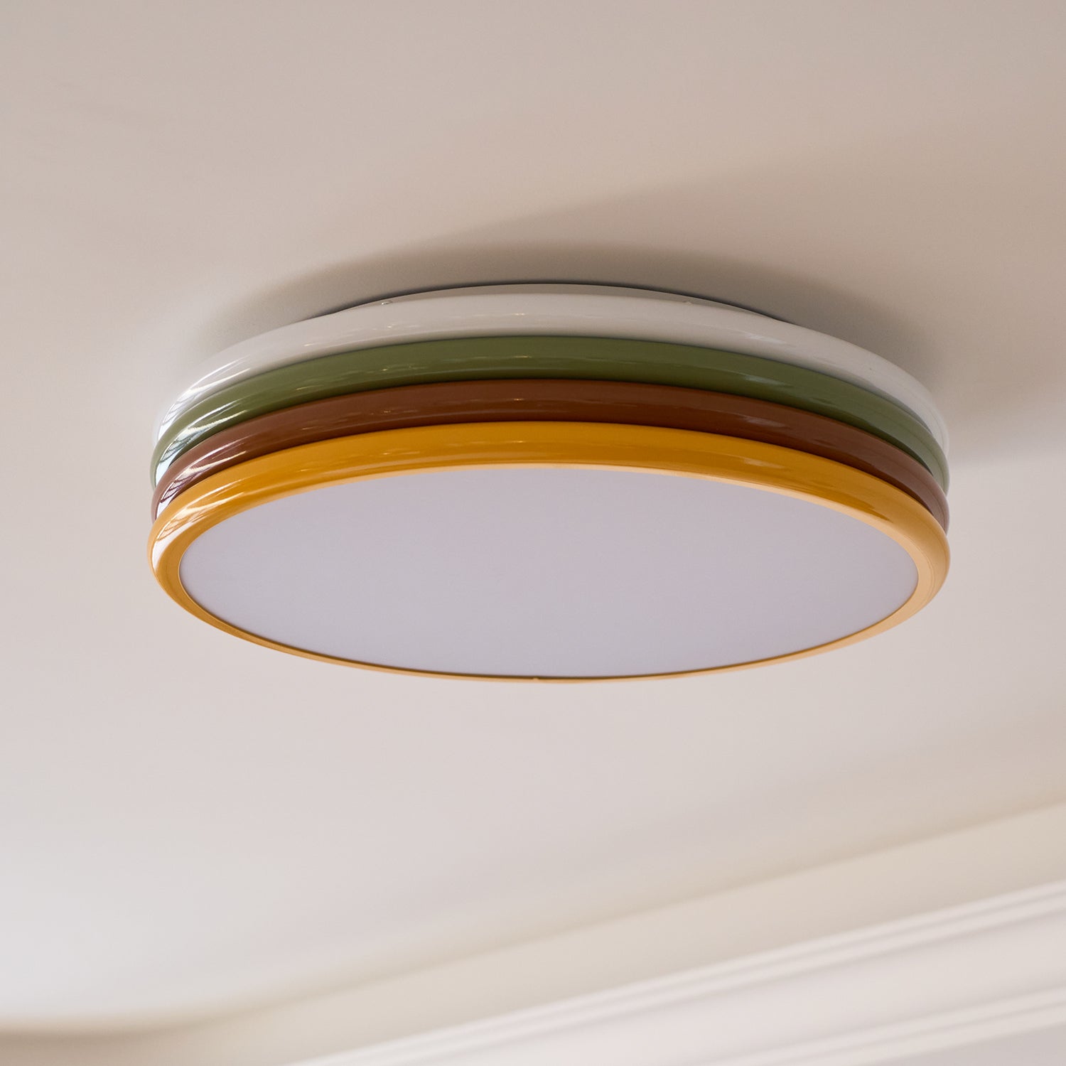 Dunoir Unique Art Color Stack Ceiling Lamp