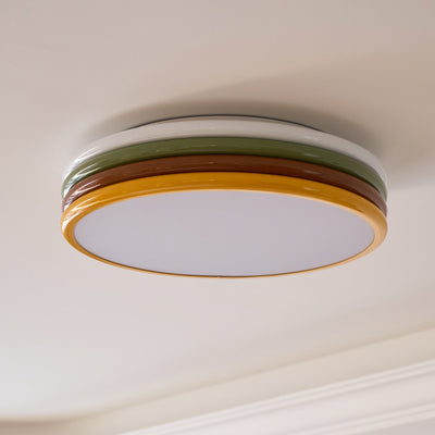 Dunoir Unique Art Color Stack Ceiling Lamp