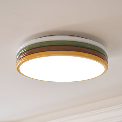 Dunoir Unique Art Color Stack Ceiling Lamp