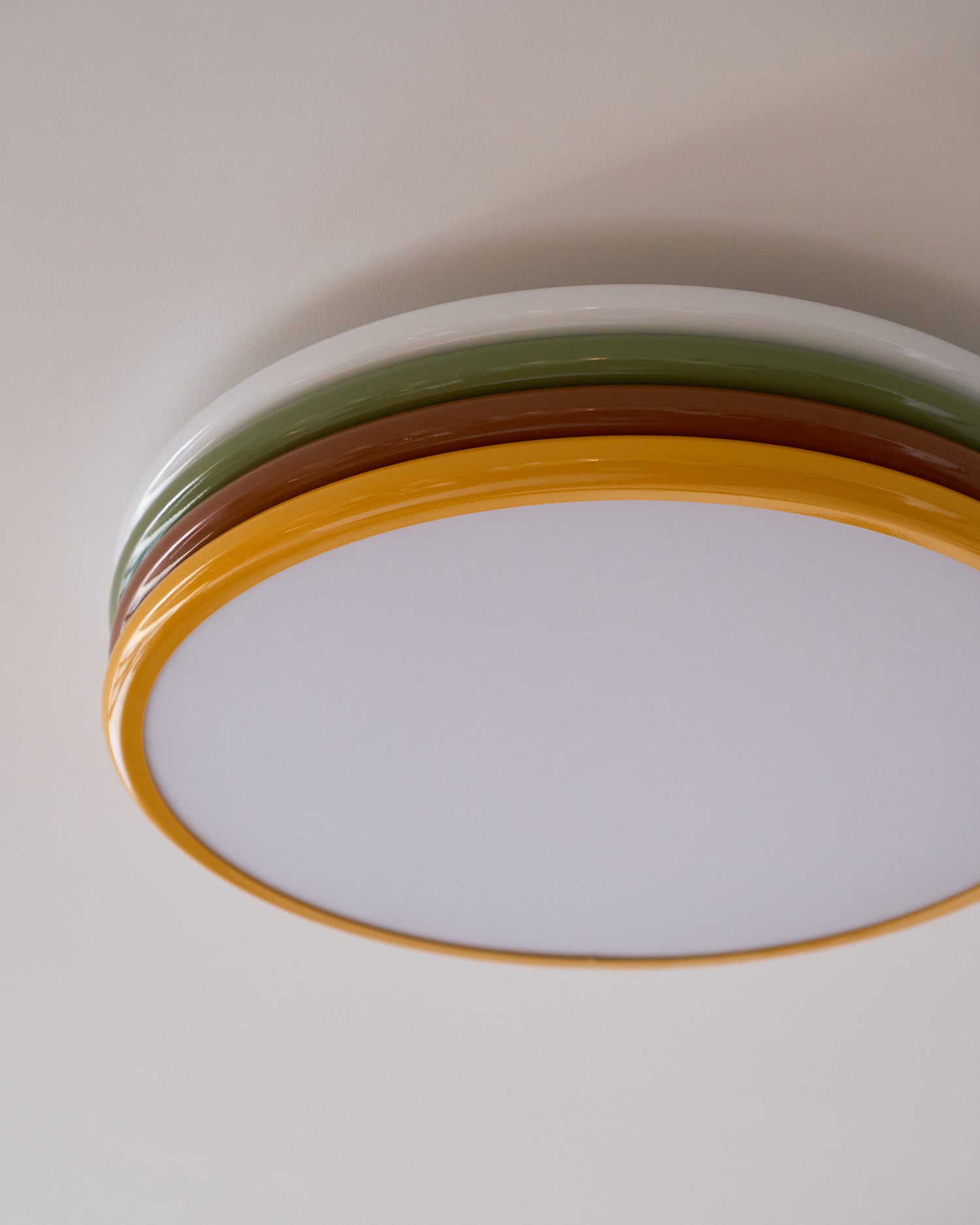 Dunoir Unique Art Color Stack Ceiling Lamp