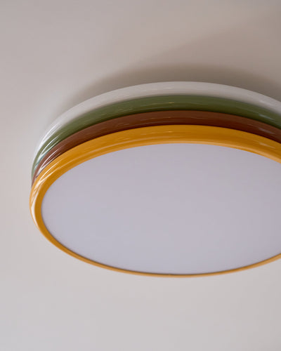 Dunoir Unique Art Color Stack Ceiling Lamp