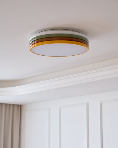 Dunoir Unique Art Color Stack Ceiling Lamp
