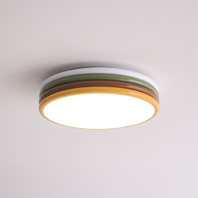 Dunoir Unique Art Color Stack Ceiling Lamp