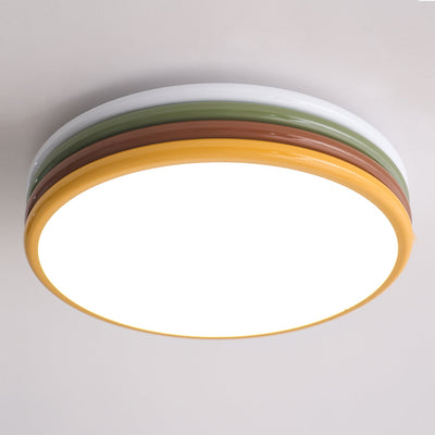 Dunoir Unique Art Color Stack Ceiling Lamp