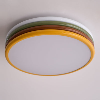 Dunoir Unique Art Color Stack Ceiling Lamp