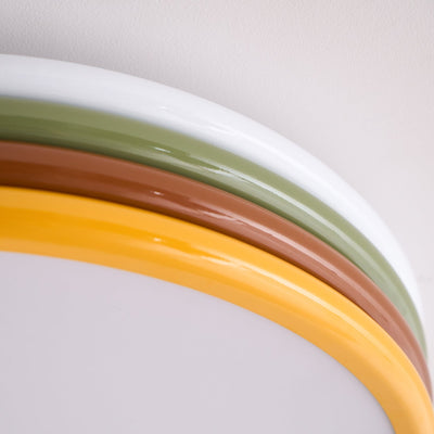 Dunoir Unique Art Color Stack Ceiling Lamp
