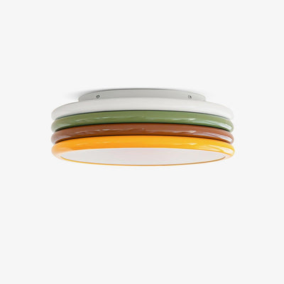 Dunoir Unique Art Color Stack Ceiling Lamp