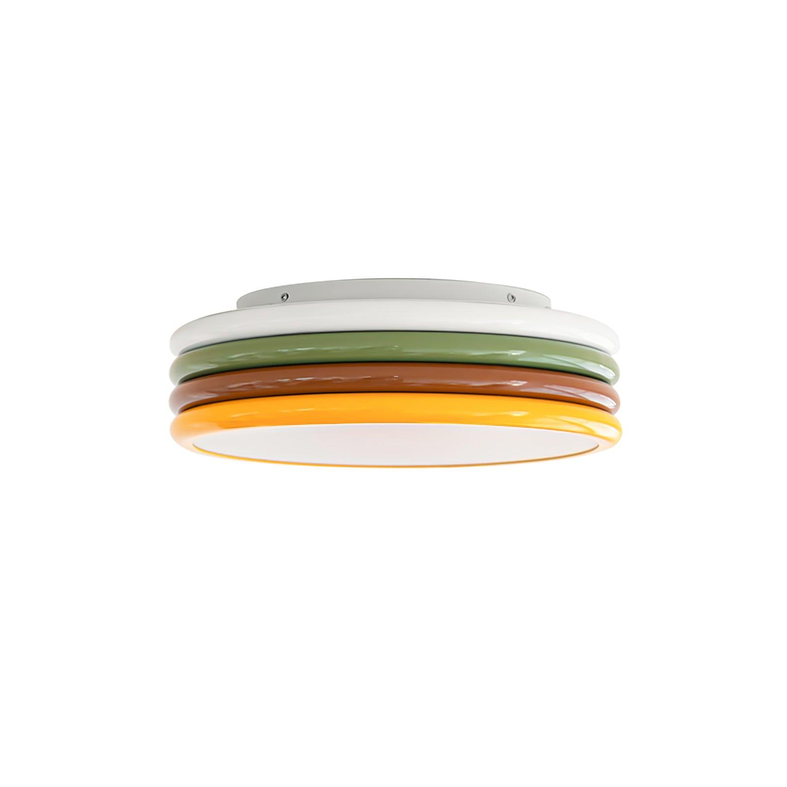 Dunoir Unique Art Color Stack Ceiling Lamp
