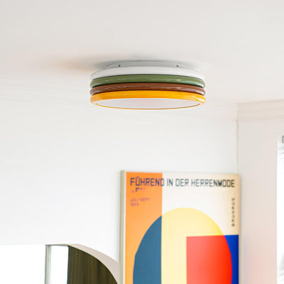 Dunoir Unique Art Color Stack Ceiling Lamp