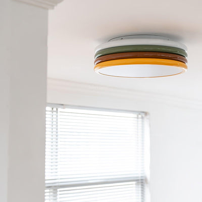 Dunoir Unique Art Color Stack Ceiling Lamp