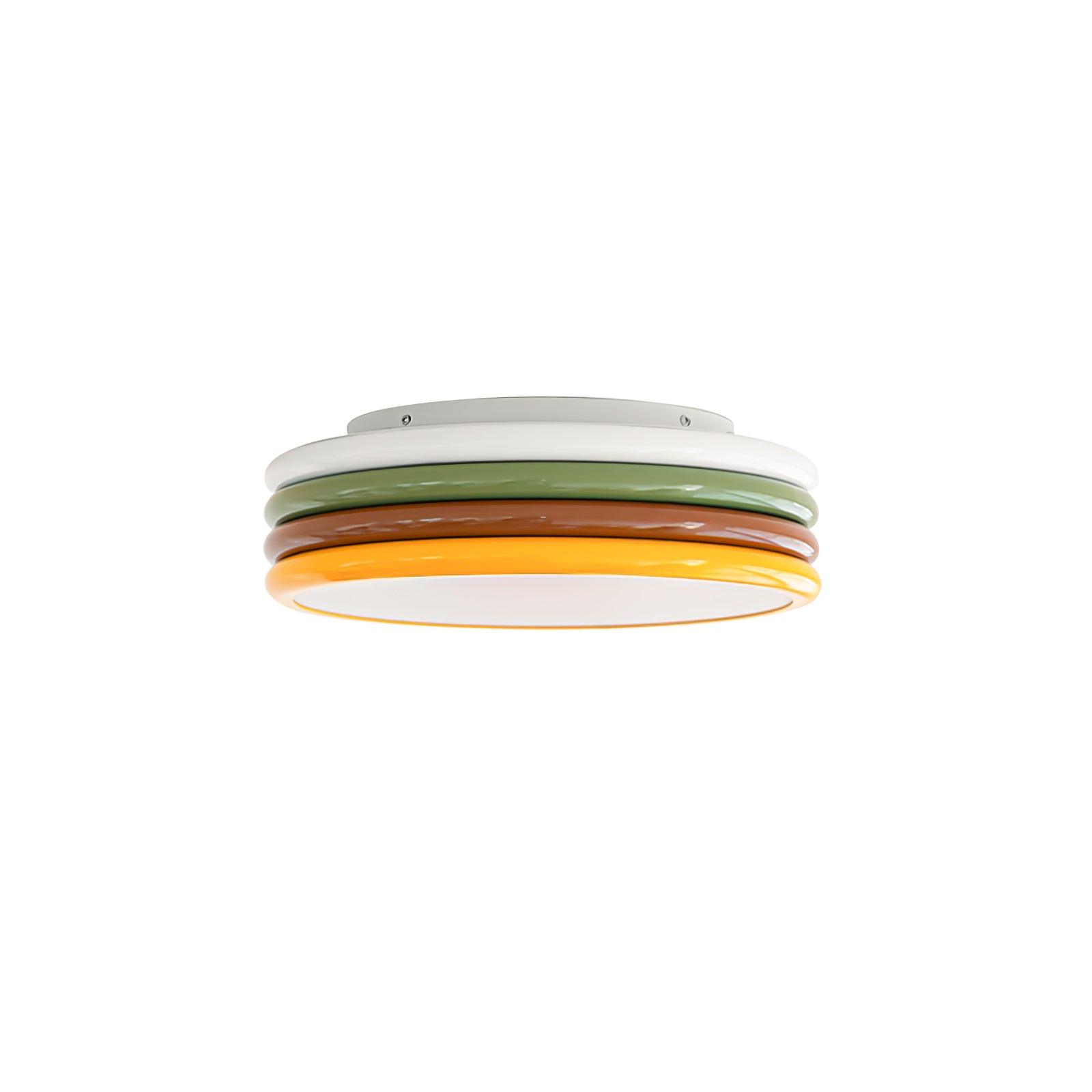 Dunoir Unique Art Color Stack Ceiling Lamp