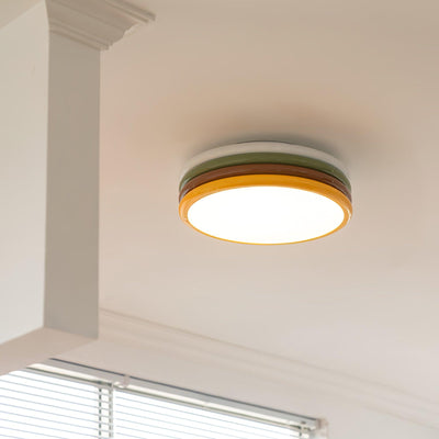 Dunoir Unique Art Color Stack Ceiling Lamp