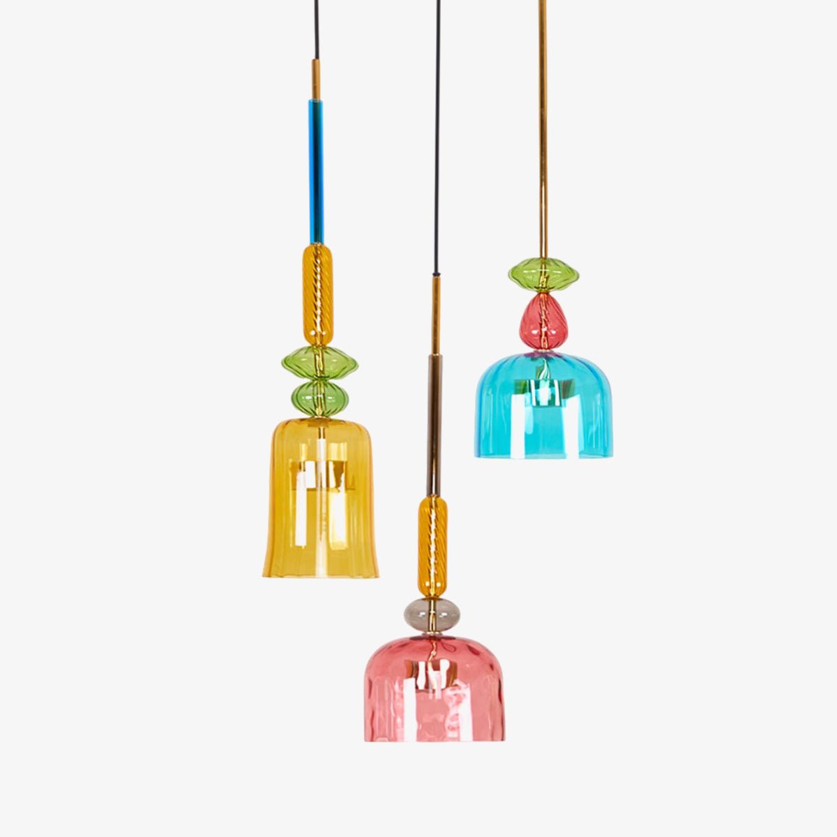 Voshan Bohemian Glass Pendant Lamp
