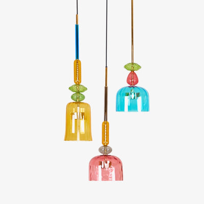 Voshan Bohemian Glass Pendant Lamp