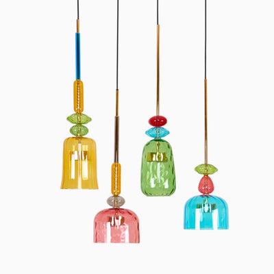 Voshan Bohemian Glass Pendant Lamp