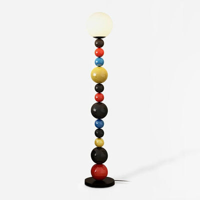Zoriel Glass Artistic Floor Lamp