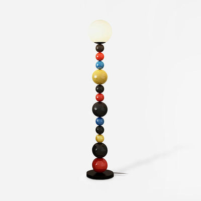 Zoriel Glass Artistic Floor Lamp
