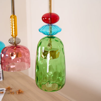 Voshan Bohemian Glass Pendant Lamp