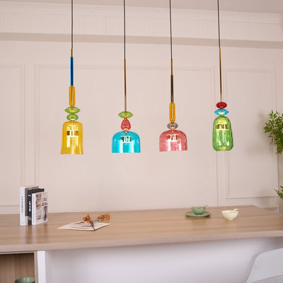 Voshan Bohemian Glass Pendant Lamp