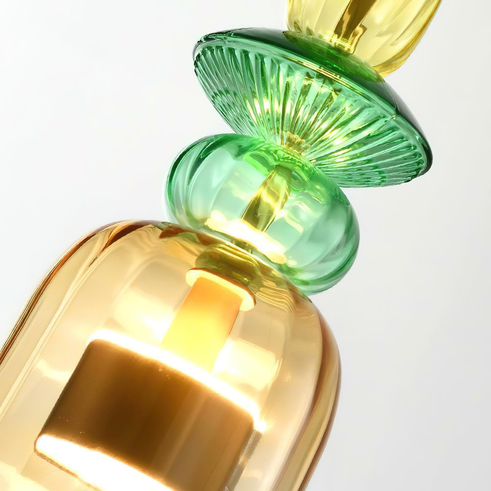 Voshan Bohemian Glass Pendant Lamp