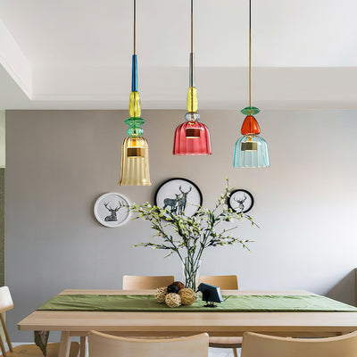 Voshan Bohemian Glass Pendant Lamp