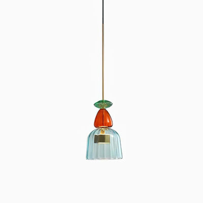 Voshan Bohemian Glass Pendant Lamp