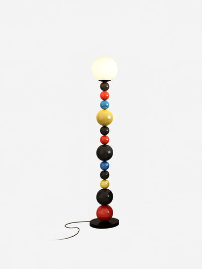 Zoriel Glass Artistic Floor Lamp