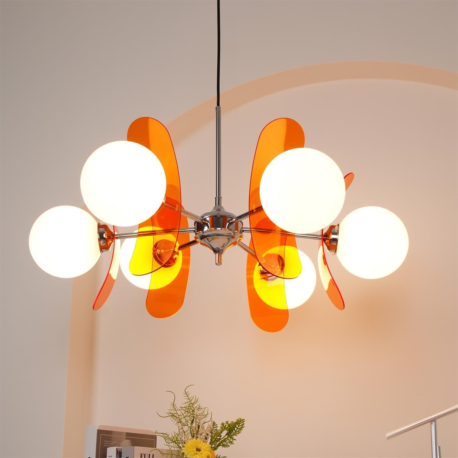 Westcourt Coloured Sputnik Chandelier
