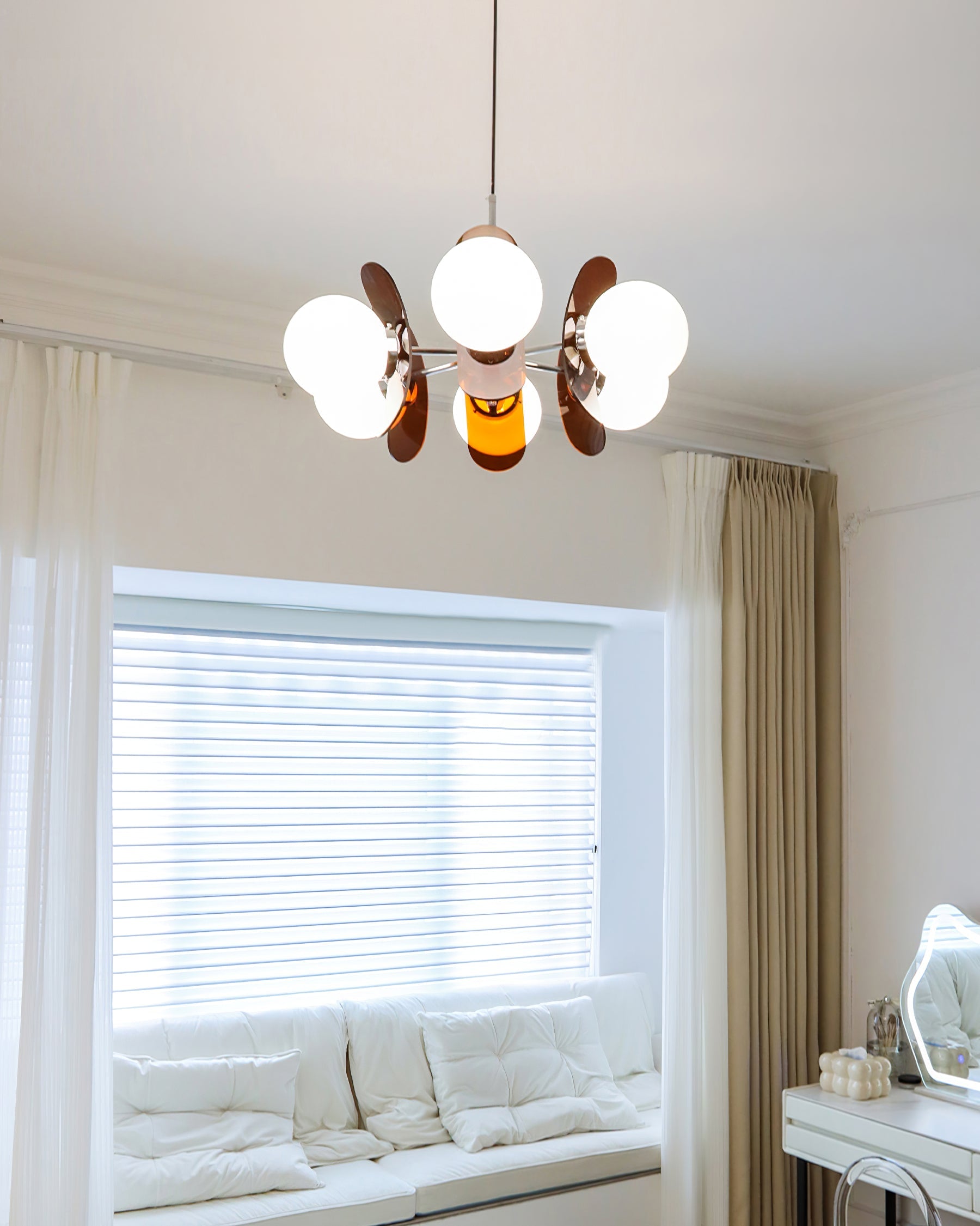 Westcourt Coloured Sputnik Chandelier