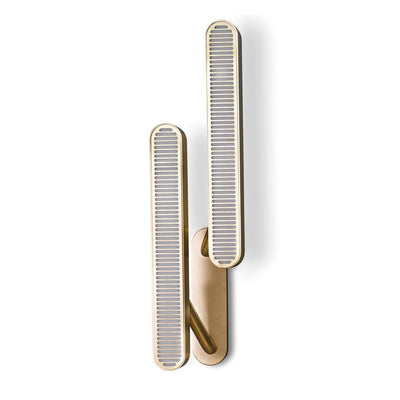 Oriararia Wall Lamp Brass Slotted Grill