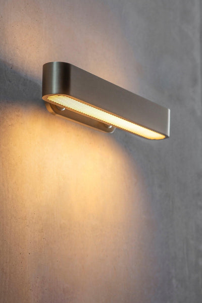 Oriararia Wall Lamp Brass Slotted Grill