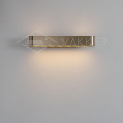 Oriararia Wall Lamp Brass Slotted Grill