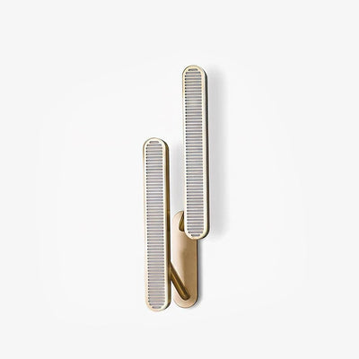 Oriararia Wall Lamp Brass Slotted Grill