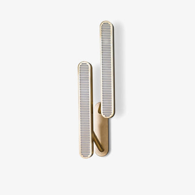 Oriararia Wall Lamp Brass Slotted Grill