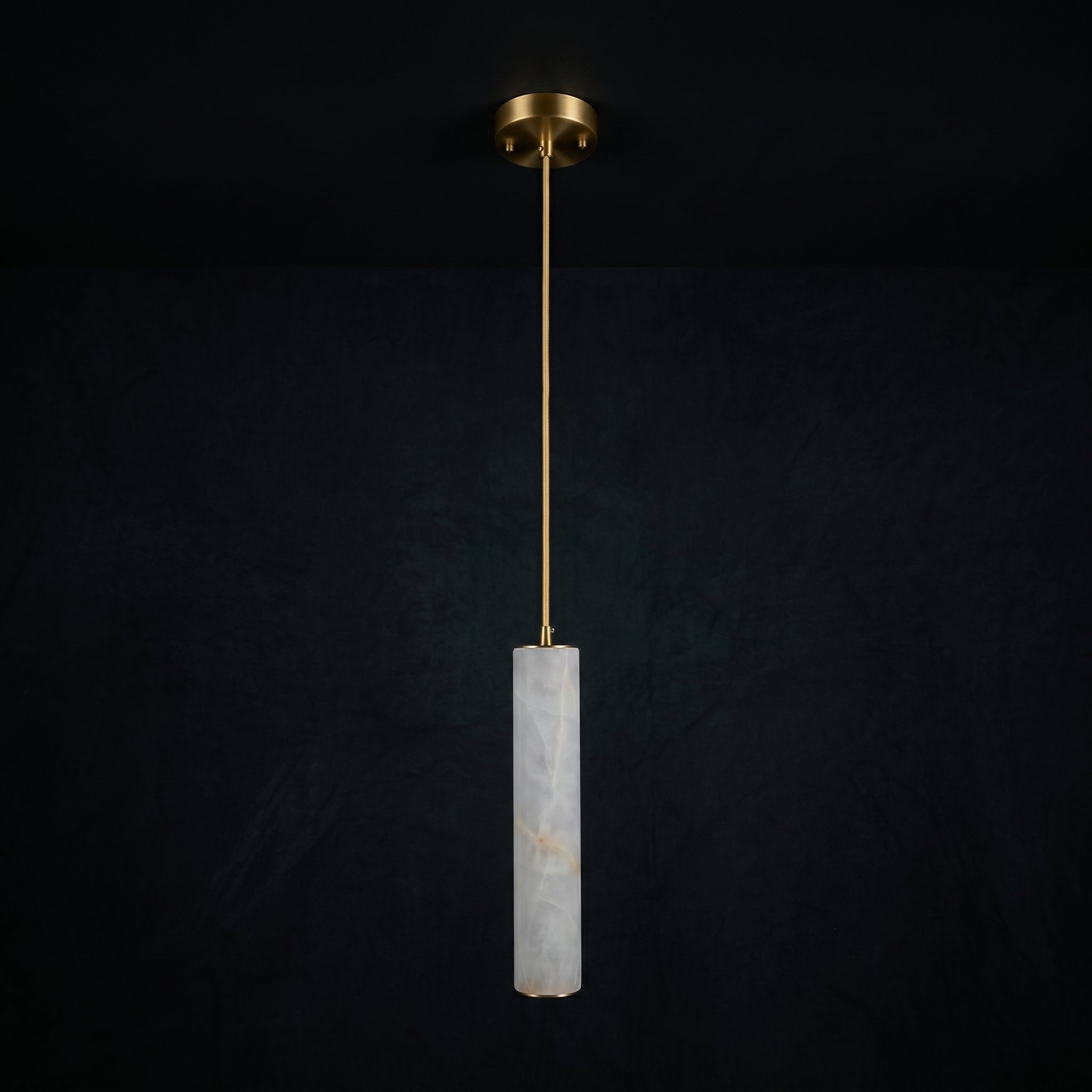 Albalaine Column Alabaster Staircase Chandelier