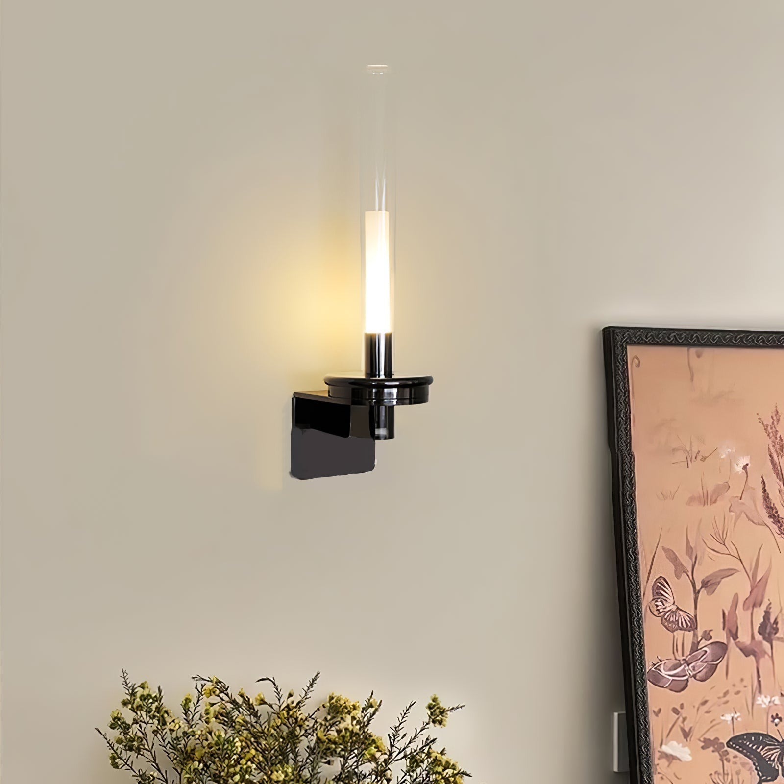 Myphais Premium Elegance Column Torch Sconce Wall lamp
