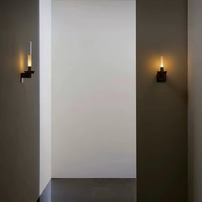 Myphais Premium Elegance Column Torch Sconce Wall lamp
