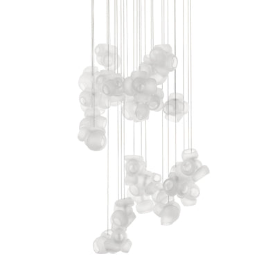 Ursa Bubbles Cluster Glass Pendant Light