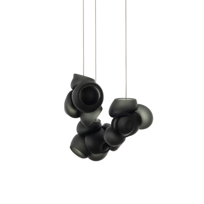 Ursa Bubbles Cluster Glass Pendant Light