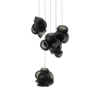Ursa Bubbles Cluster Glass Pendant Light
